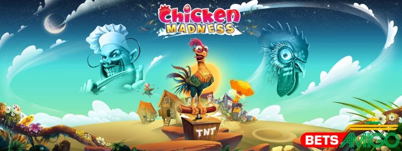 BetsAmigo promove apostas explosivas no Chicken Madness Caça Níquel