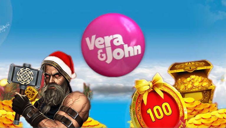 Vera & John entra em clima natalino no Mystery Drops Xmas Caça Níquel